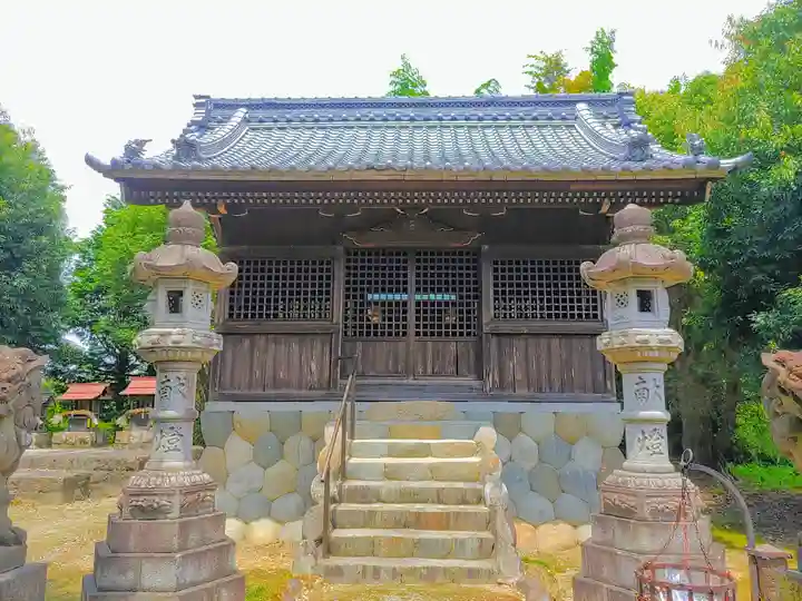 熱田社(上三宅)の本殿・本堂