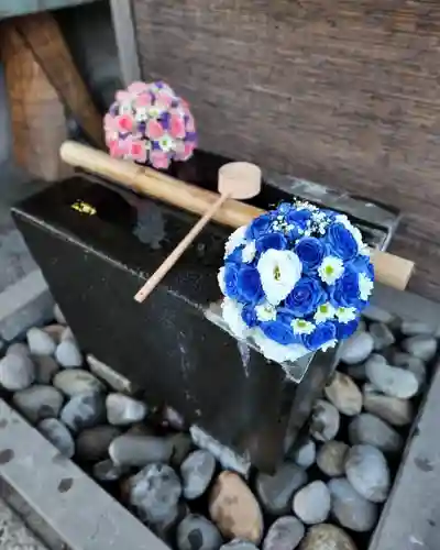 上尾御嶽神社の手水舎