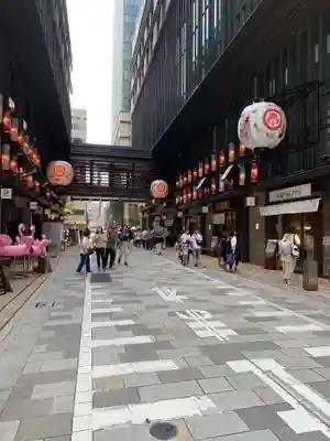 福徳神社（芽吹稲荷）の周辺