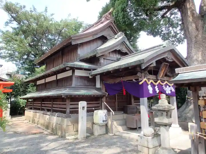 津秦天満宮の本殿・本堂