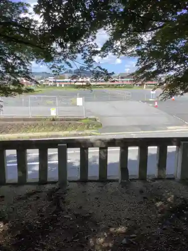 本土神社の周辺