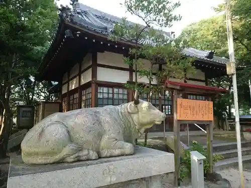 高牟神社の狛犬