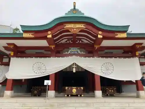 日枝神社の本殿・本堂