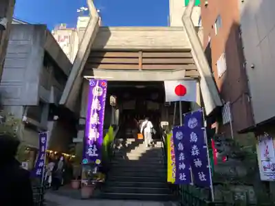 烏森神社の本殿・本堂