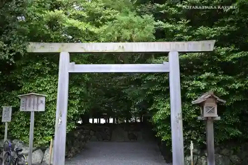 月夜見宮（豊受大神宮別宮）の鳥居