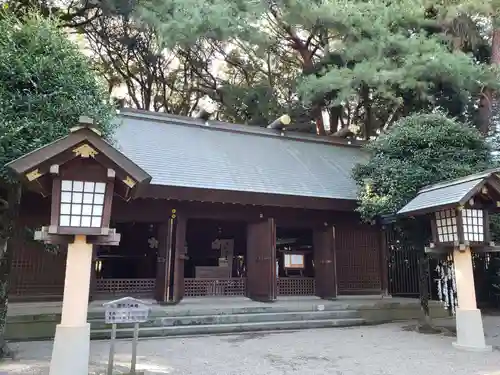 埼玉縣護國神社の本殿・本堂