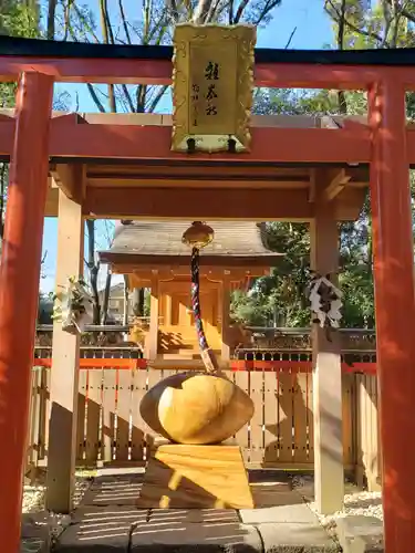 雑太社の鳥居