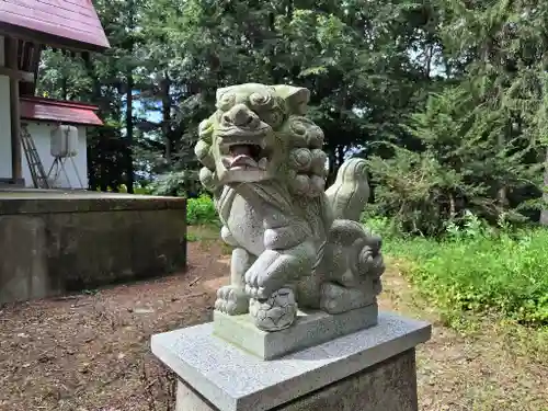 智恵文神社の狛犬