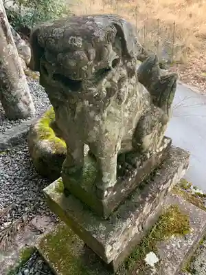 将軍神社の狛犬