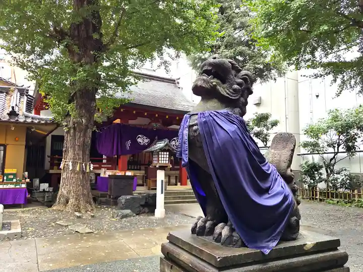 日本橋日枝神社の狛犬