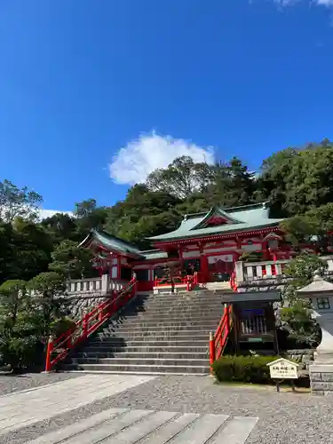 足利織姫神社の本殿