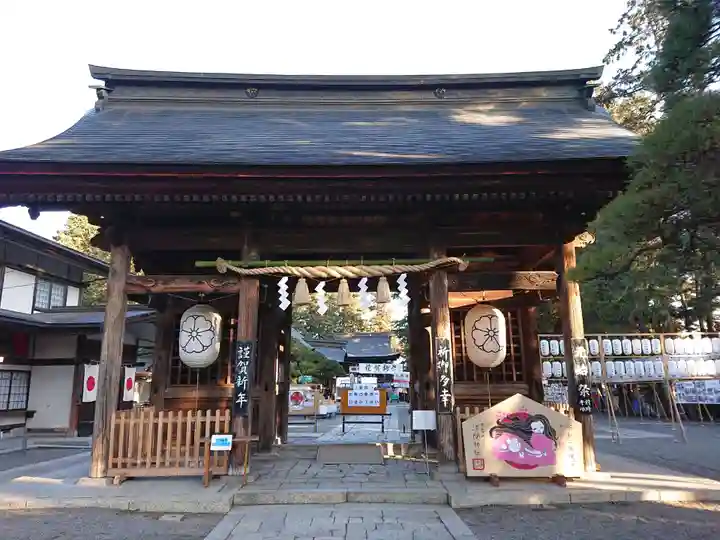 甲斐國一宮 浅間神社の山門・神門