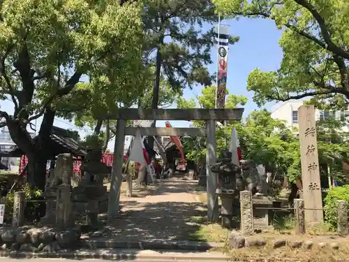 稲荷社（道徳稲荷神社）の鳥居