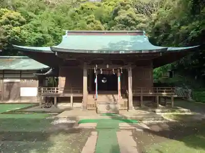 洲崎神社の本殿・本堂