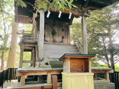 亀田八幡宮の本殿・本堂