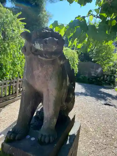 布多天神社の狛犬