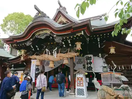 櫛田神社の本殿