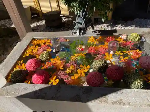 蛇窪神社の手水