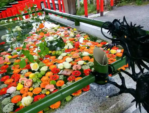 住吉神社の手水