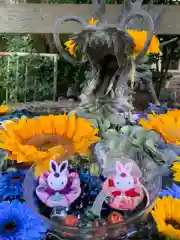 彌都加伎神社の手水