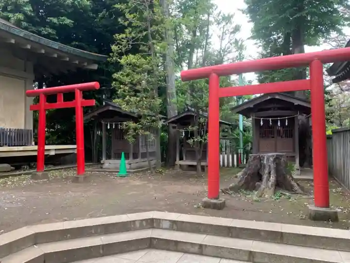 井草八幡宮の末社・摂社