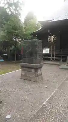 御霊神社の狛犬