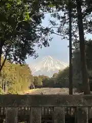 山宮浅間神社の景色