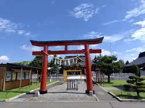 美瑛神社の鳥居