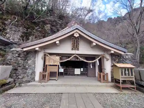 戸隠神社奥社の本殿