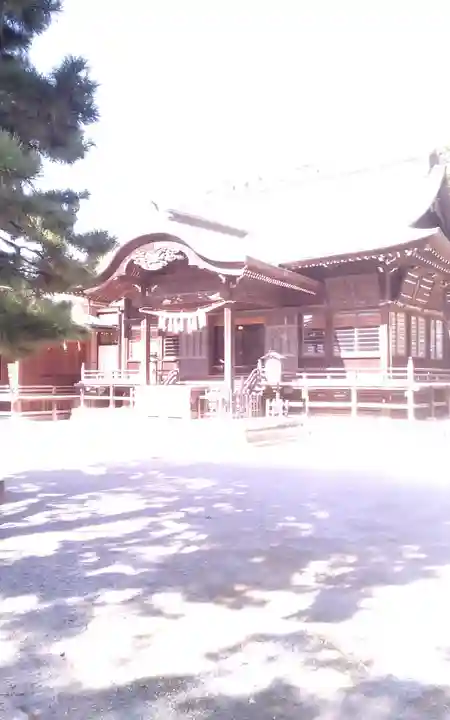 葛飾八幡宮の本殿・本堂