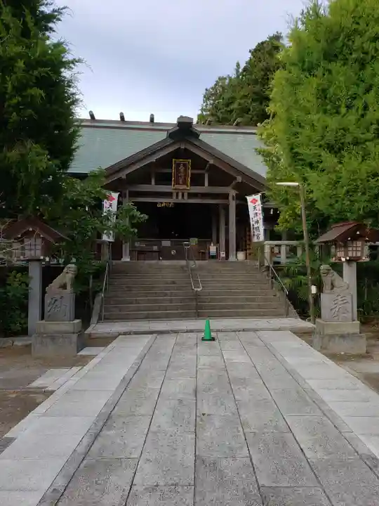 天津神明宮の本殿・本堂