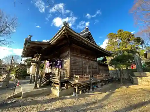 田の首八幡宮の本殿