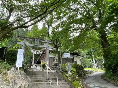 秩父若御子神社の鳥居