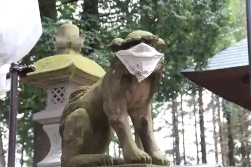 鹿島神社の狛犬