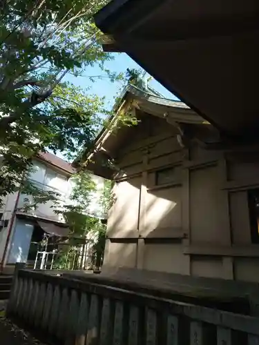 上目黒氷川神社の本殿・本堂