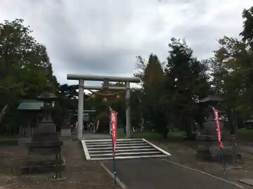 新十津川神社の鳥居