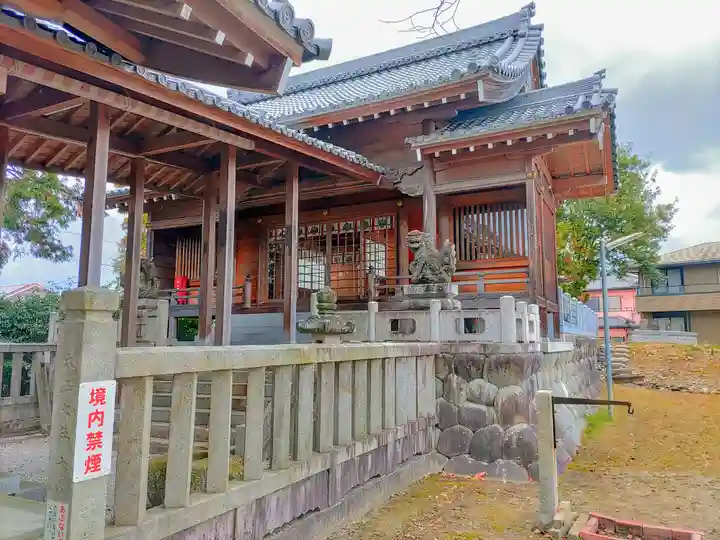 小口神社(城屋敷)の本殿・本堂