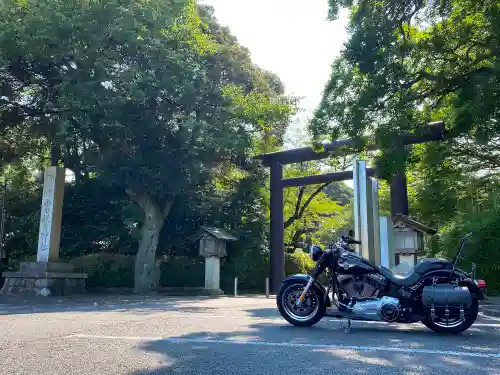 常磐神社の鳥居