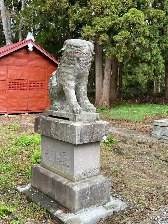 矢不来天満宮の狛犬