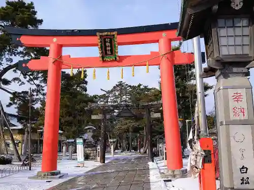 竹駒神社の鳥居