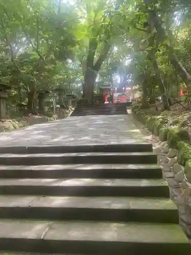 宇佐神宮の庭園