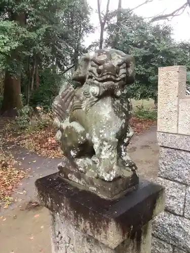 御田神社の狛犬