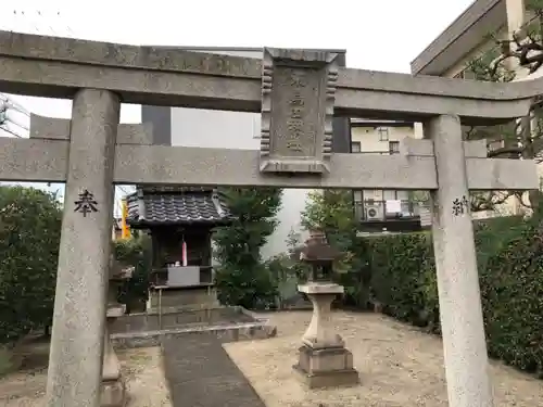 飛鳥田神社の鳥居