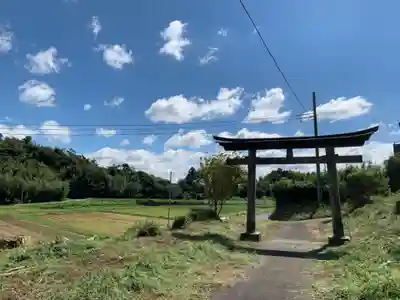熊野神社の鳥居