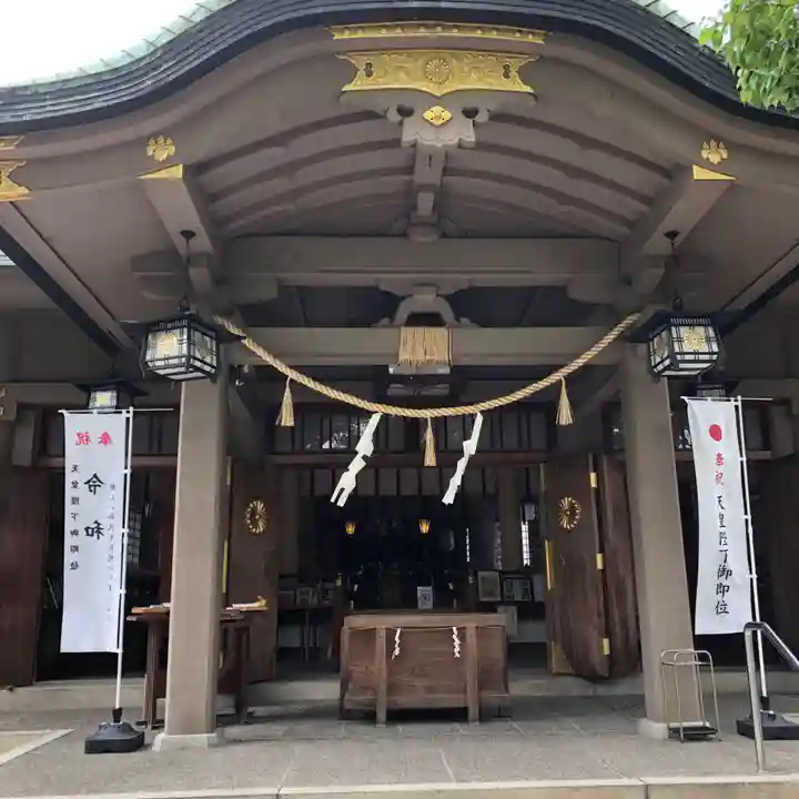 難波大社 生國魂神社の本殿・本堂