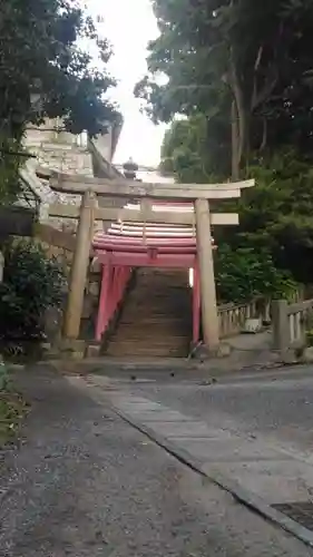 亀山八幡宮の鳥居