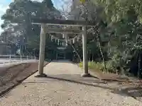 圡生神社の鳥居