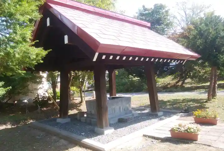江部乙神社の手水舎