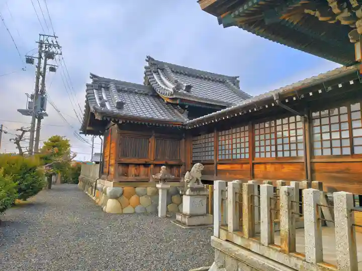 羽々矢神社の本殿・本堂