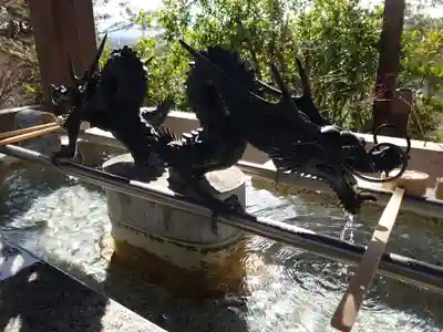 常陸国出雲大社の手水舎